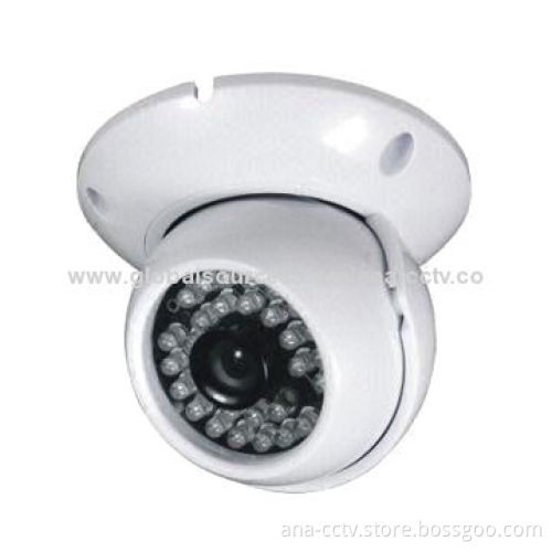IR Dome Camera, Sony CCD, 700TVL, Low-illumination, DWDR, OSD, DNR, 3.6mm Board Lens